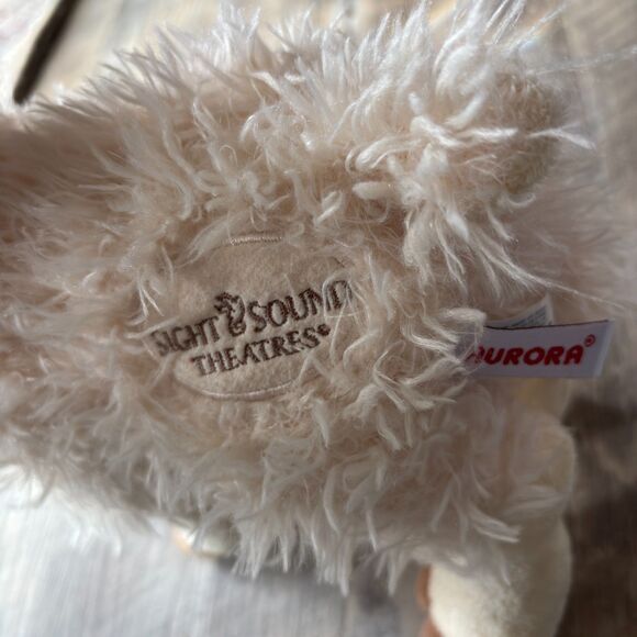 Aurora Sight & Sound Theatres Rare Limited Edition Easter Lamb Realistic Plush - Picture 6 of 6